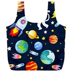 Space Galaxy Seamless Background Full Print Recycle Bag (XXXL) Front