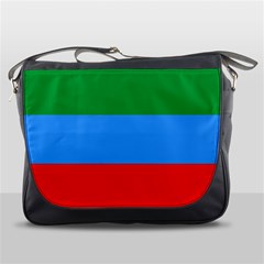 Dagestan Flag Messenger Bag by tony4urban