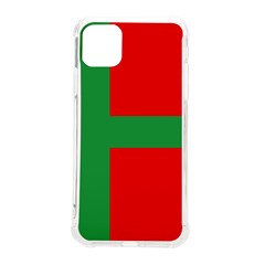 Bornholm Denmark Flag Iphone 11 Pro Max 6 5 Inch Tpu Uv Print Case by tony4urban