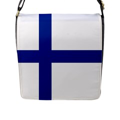 Finland Flap Closure Messenger Bag (l) by tony4urban