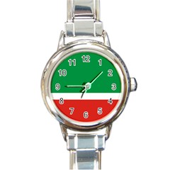 Chechen Republic Round Italian Charm Watch by tony4urban