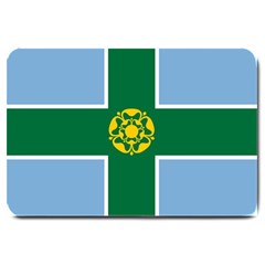 Derbyshire Flag Large Doormat by tony4urban