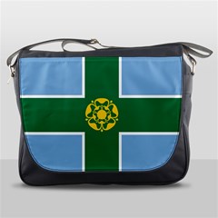 Derbyshire Flag Messenger Bag by tony4urban