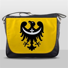 Dolnoslaskie Flag Messenger Bag by tony4urban