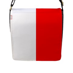 Malta Flap Closure Messenger Bag (l) by tony4urban