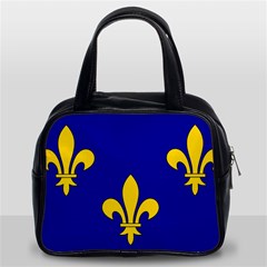 Ile De France Flag Classic Handbag (two Sides) by tony4urban