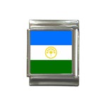 Bashkortostan Flag Italian Charm (13mm) Front