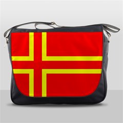 Normandy Flag Messenger Bag by tony4urban