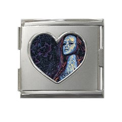 Pavement Lover Mega Link Heart Italian Charm (18mm) by MRNStudios