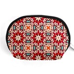 Geometric Pattern Seamless Abstract Accessory Pouch (Medium) Front