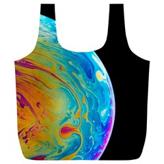 Soap Bubble Project Full Print Recycle Bag (xl) by artworkshop