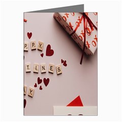 Valentine Gift Box Greeting Cards (pkg Of 8) by artworkshop