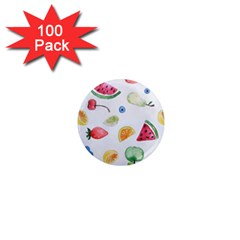 Fruit! 1  Mini Magnets (100 Pack)  by fructosebat