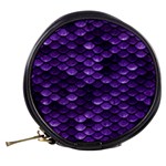 Purple Scales! Mini Makeup Bag Back