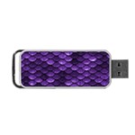 Purple Scales! Portable USB Flash (Two Sides) Back