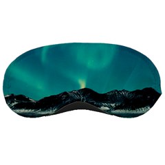 Blue And Green Sky And Mountain Sleeping Mask by Jancukart