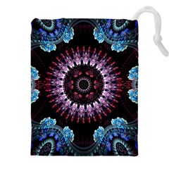 Digitalart Kaleidoscope Drawstring Pouch (5xl) by Sparkle