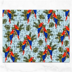 Birds Animals Nature Background Rectangular Jigsaw Puzzl by Ravend