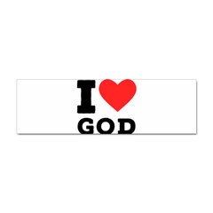 I Love God Sticker Bumper (10 Pack) by ilovewhateva