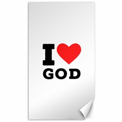 I Love God Canvas 40  X 72  by ilovewhateva