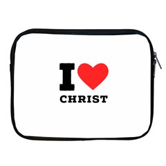 I Love Christ Apple Ipad 2/3/4 Zipper Cases by ilovewhateva