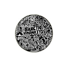 Arctic Monkeys Digital Wallpaper Pattern No People Creativity Hat Clip Ball Marker (4 Pack) by Sudhe