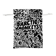 Arctic Monkeys Digital Wallpaper Pattern No People Creativity Lightweight Drawstring Pouch (s) by Sudhe