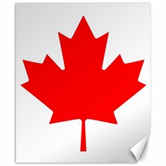 Canada Flag Canadian Flag View Canvas 8  X 10  by Ravend