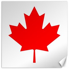 Canada Flag Canadian Flag View Canvas 16  X 16  by Ravend