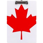 Canada Flag Canadian Flag View A4 Acrylic Clipboard Front