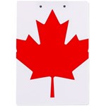 Canada Flag Canadian Flag View A4 Acrylic Clipboard Back