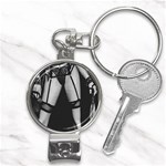 Bdsm Erotic Concept Graphic Poster Nail Clippers Key Chain Front