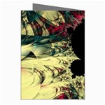 Fractal Art Design Fractal Art Digital Art Greeting Cards (Pkg of 8) Right