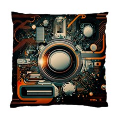 Illustrations Technology Robot Internet Processor Standard Cushion Case (two Sides) by Ravend