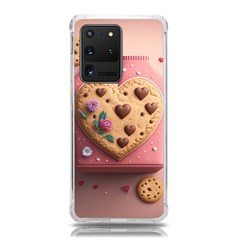 Cookies Valentine Heart Holiday Gift Love Samsung Galaxy S20 Ultra 6 9 Inch Tpu Uv Case by danenraven