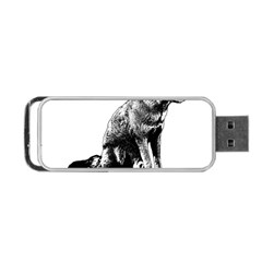 Foxy Lady Concept Illustration Portable Usb Flash (two Sides) by dflcprintsclothing