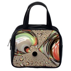 Fractal Background Pattern Texture Abstract Design Abstract Classic Handbag (one Side) by Ravend