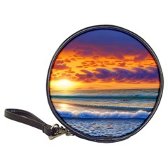 Summer Sunset Over The Ocean Classic 20-cd Wallets by GardenOfOphir