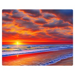 Golden Sun Premium Plush Fleece Blanket (medium) by GardenOfOphir