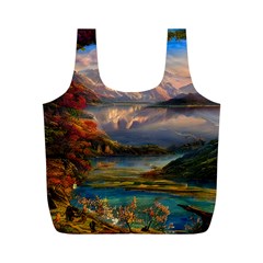 Summer Sunset Full Print Recycle Bag (m) by GardenOfOphir