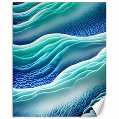 Pastel Beach Wave I Canvas 16  X 20  by GardenOfOphir