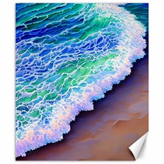 Blue Wave Ii Canvas 8  X 10  by GardenOfOphir