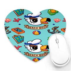 Guillever Wp Heart Mousepad by artworkshop