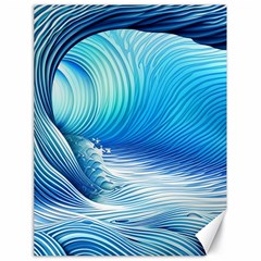 Nature s Beauty; Ocean Waves Canvas 18  X 24  by GardenOfOphir