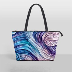 Abstract Pastel Ocean Waves Classic Shoulder Handbag by GardenOfOphir