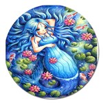 Mermay Magnet 5  (Round) Front