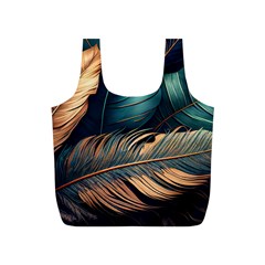 Ai Generated Leaves Foliage Plants Full Print Recycle Bag (s) by Ravend