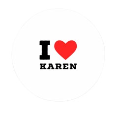 I Love Karen Mini Round Pill Box (pack Of 5) by ilovewhateva