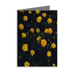 Bloomed Yellow Petaled Flower Plants Mini Greeting Cards (Pkg of 8) Right