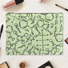 Multicolored Chemical Bond Illustration Chemistry Formula Science Cosmetic Bag (xl) by Jancukart